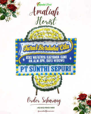 Papan Bunga Duka di Teluknaga